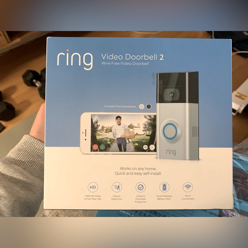 Ring Video door bell wire free - brand new